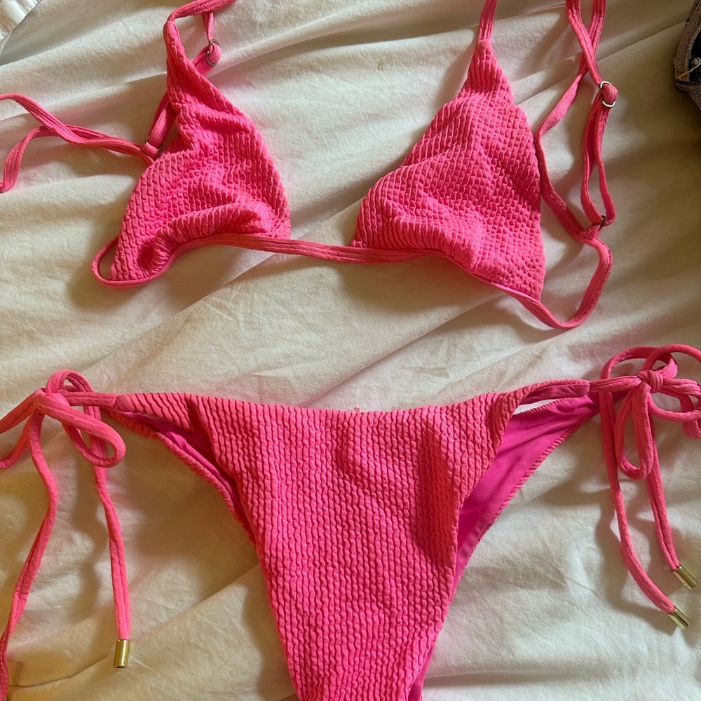 Monday Swimwear Pink Bikini